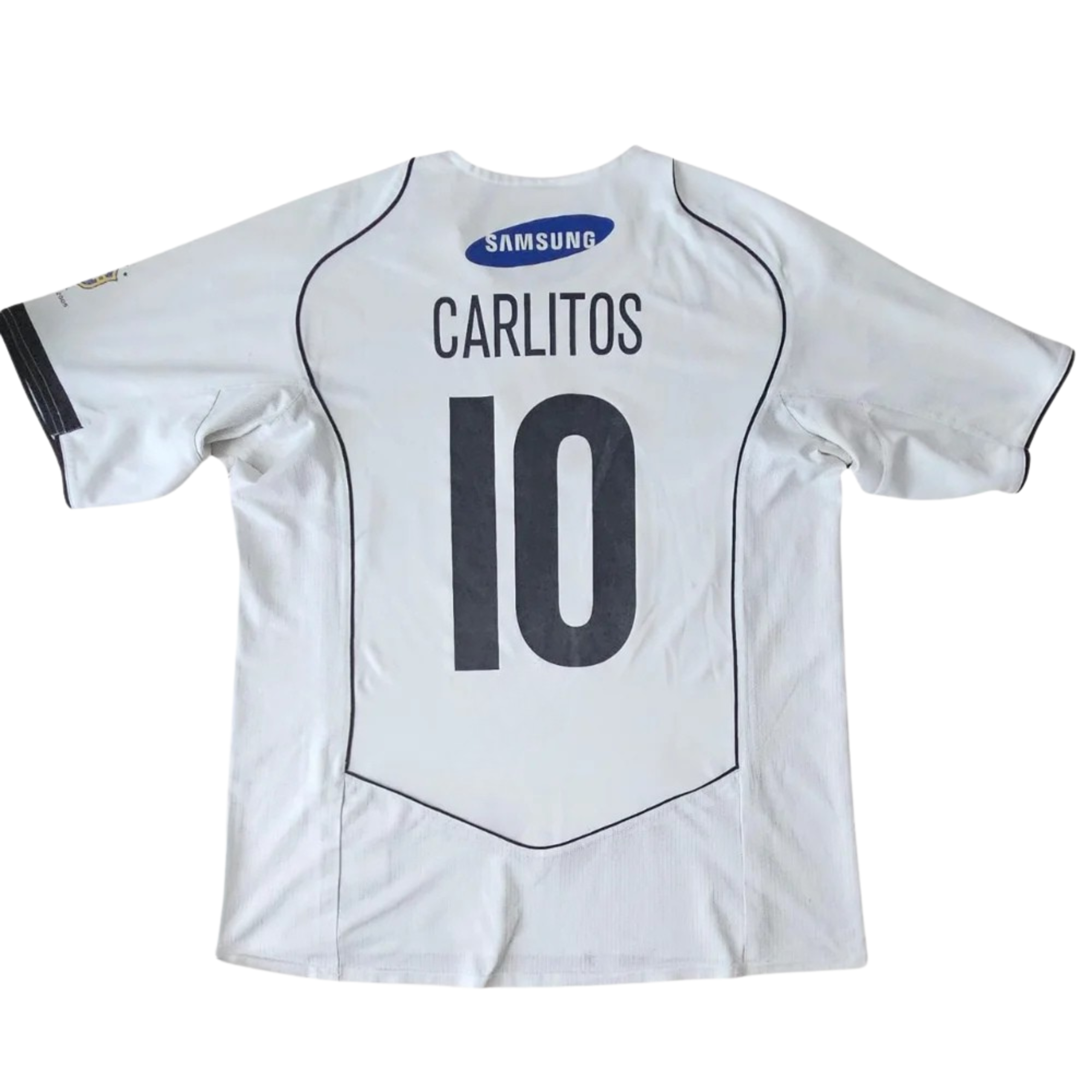 Camisa Corinthians Home 2005 - Versão Retrô "Carlitos" N°10