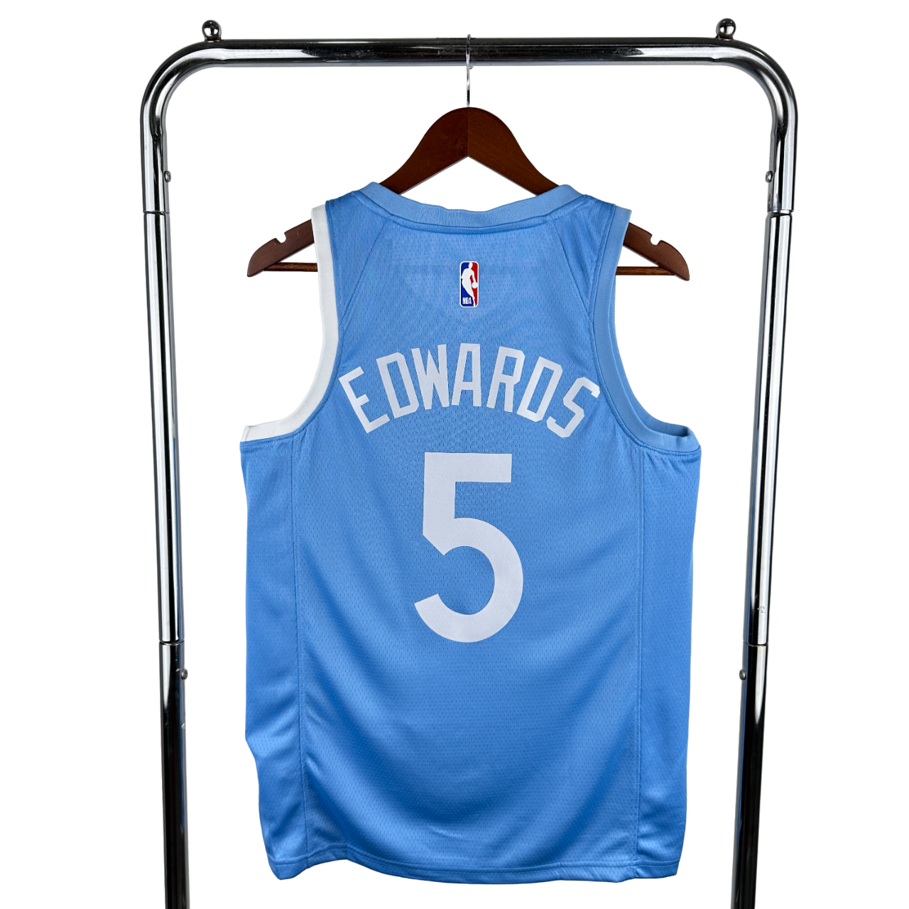 Regata NBA Minnesota Timberwolves Nike Authentic Edwards 5 - Azul - Imagem 2