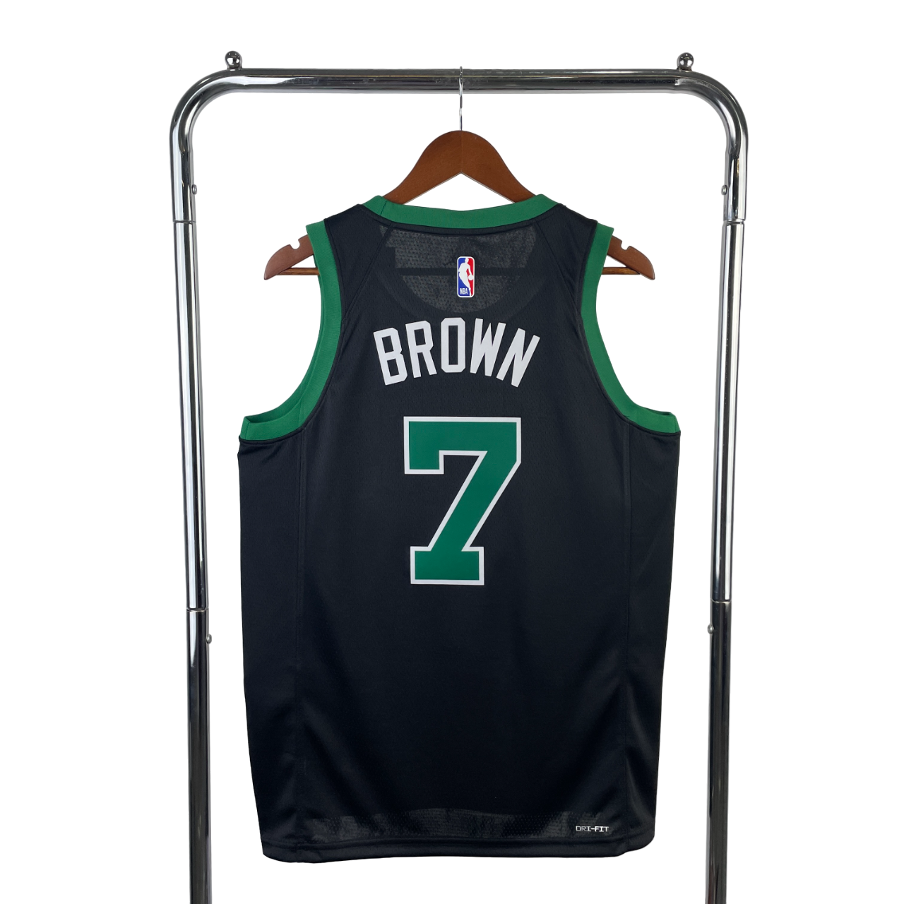 Regata NBA Boston Celtics Nike Authentic Brown 7 - Preta - Imagem 2