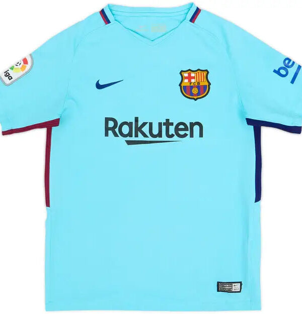 Camisa Nike Barcelona Away 2017/18 - Versão Retrô Masculino