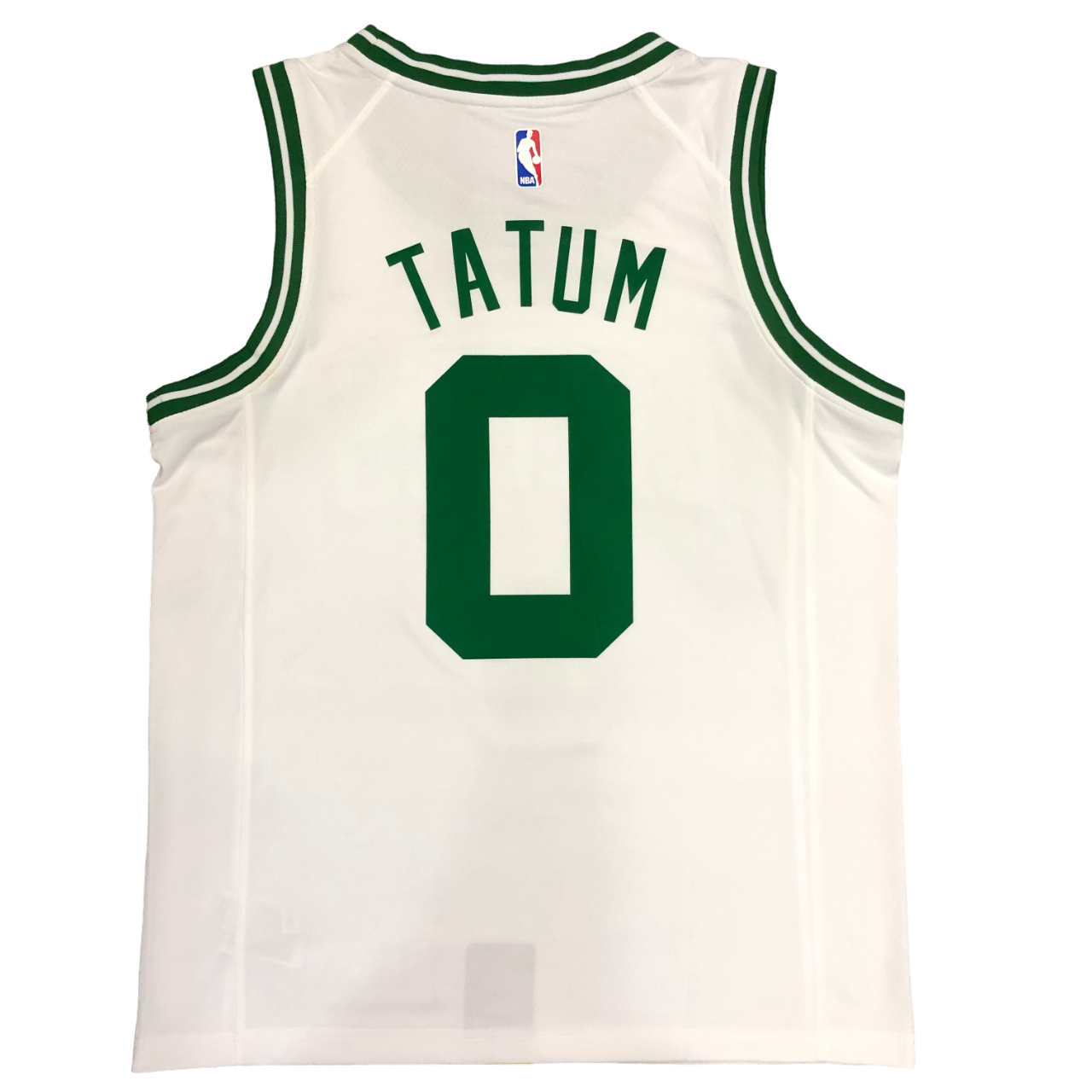 Regata NBA Boston Celtics Retrô Nike Authentic Tatum 0 - Branca - Imagem 2