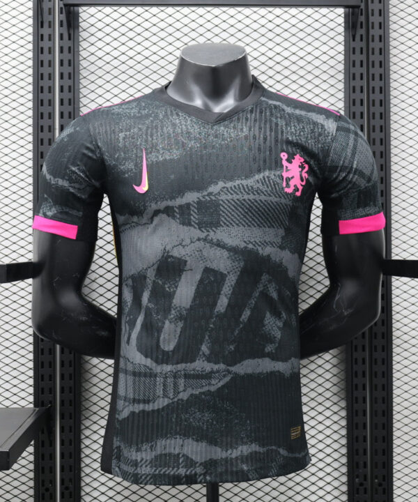 Camisa Chelsea Third 2024/25 Jogador Nike Masculino - Preta