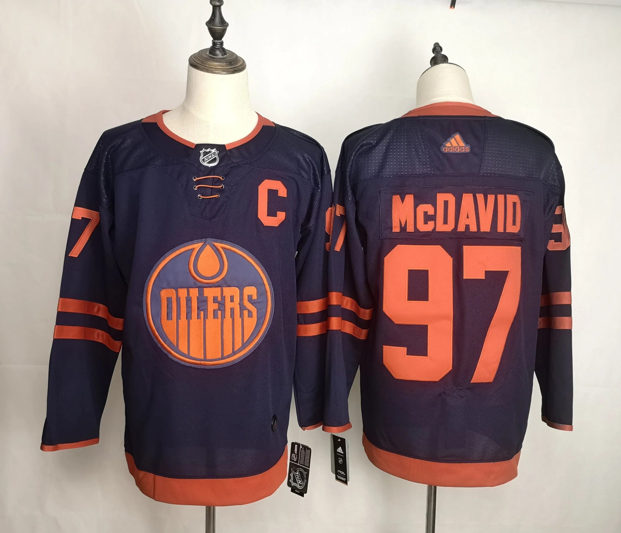Jersey Edmonton Oilers Azul Marinho - Imagem 2