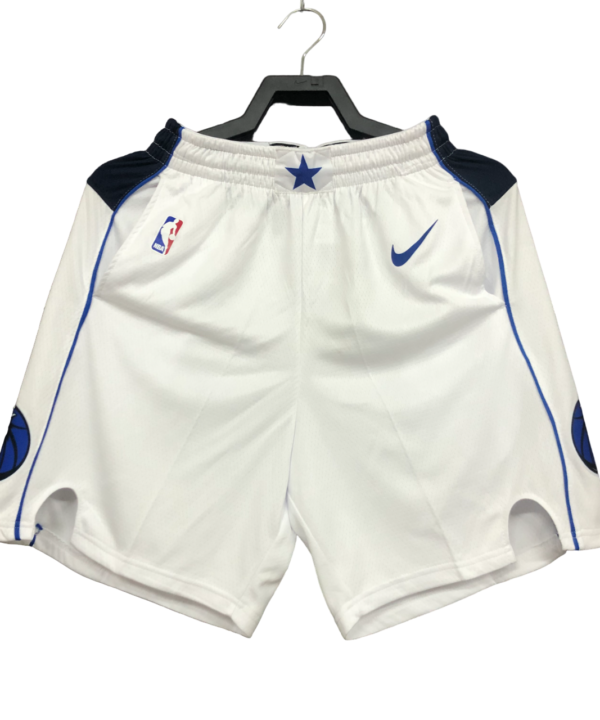 Bermuda NBA Dallas Mavericks Nike Authentic - Branca