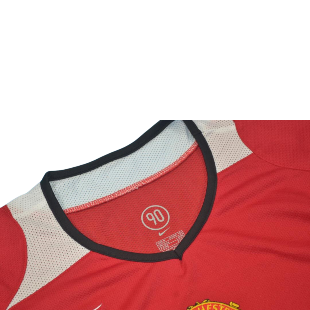 Camisa Retrô Manchester United Home 04/06 "Rooney" Nº8 - Imagem 17