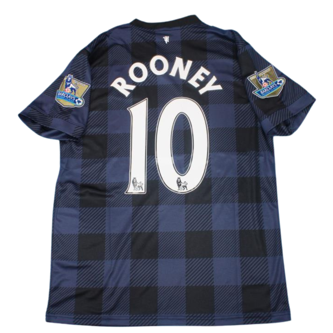 Camisa Manchester United Away - Versão Retrô 13/14 "Rooney" Nº 10