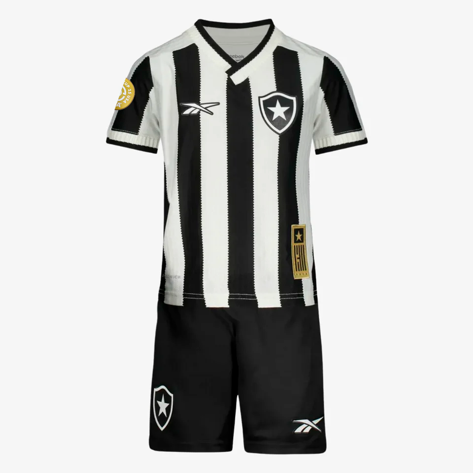 Conjunto Infantil Reebok Botafogo 2025/26 I - Imagem 3