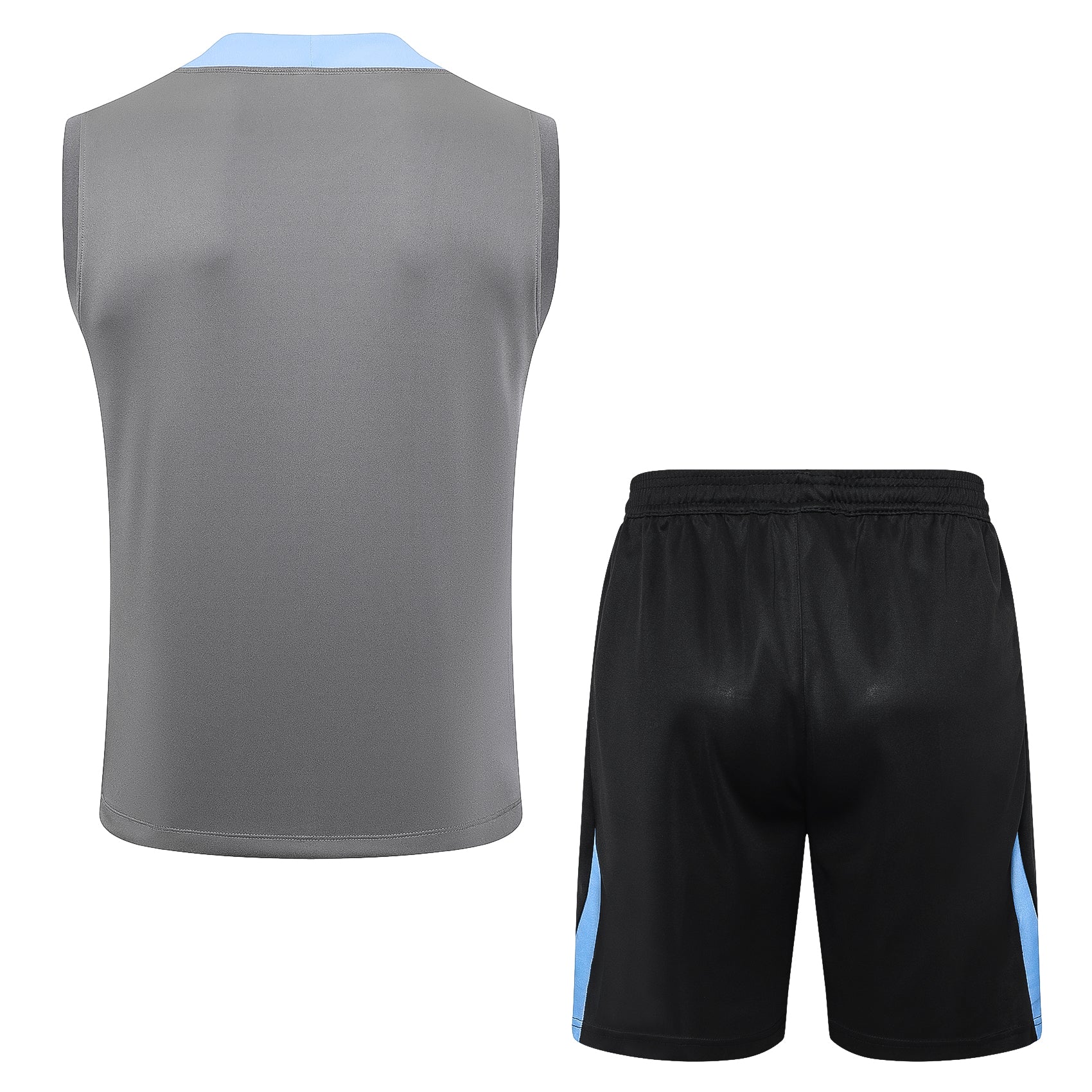 Conjunto Regata Tottenham 2024/25 - Cinza e Preta - Imagem 2