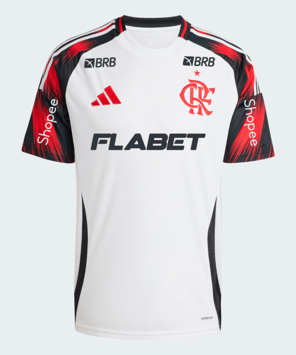 Camisa Adidas Flamengo 2025/26 II Com Patrocínios