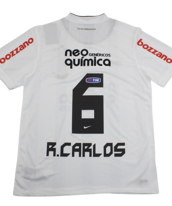 Camisa Corinthians Home 10/11 - Versão Retrô "R.Carlos" Nº 6