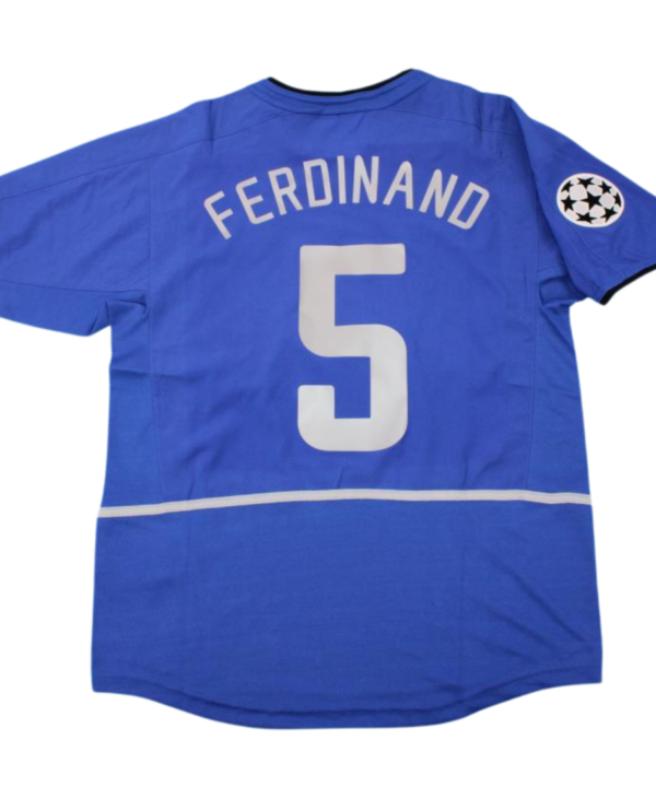 Camisa Manchester United Away 02/03 - Versão Retrô "Ferdinand" Nº 5