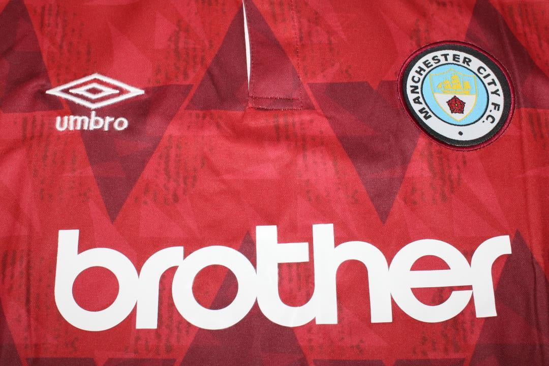 Camisa Manchester City Away 1991 - Versão Retrô - Imagem 11