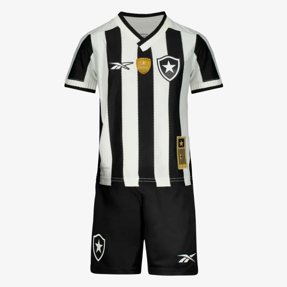 Conjunto Infantil Reebok Botafogo 2025/26 I - Imagem 4