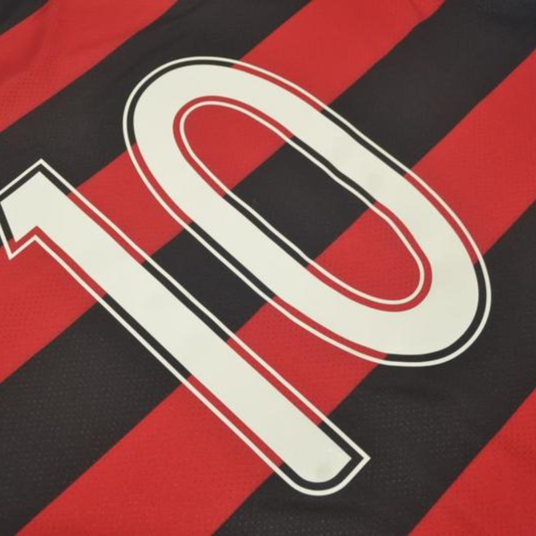 Camisa Flamengo Home 08/09 - Versão Retrô "Adriano" Nº 10 - Imagem 3