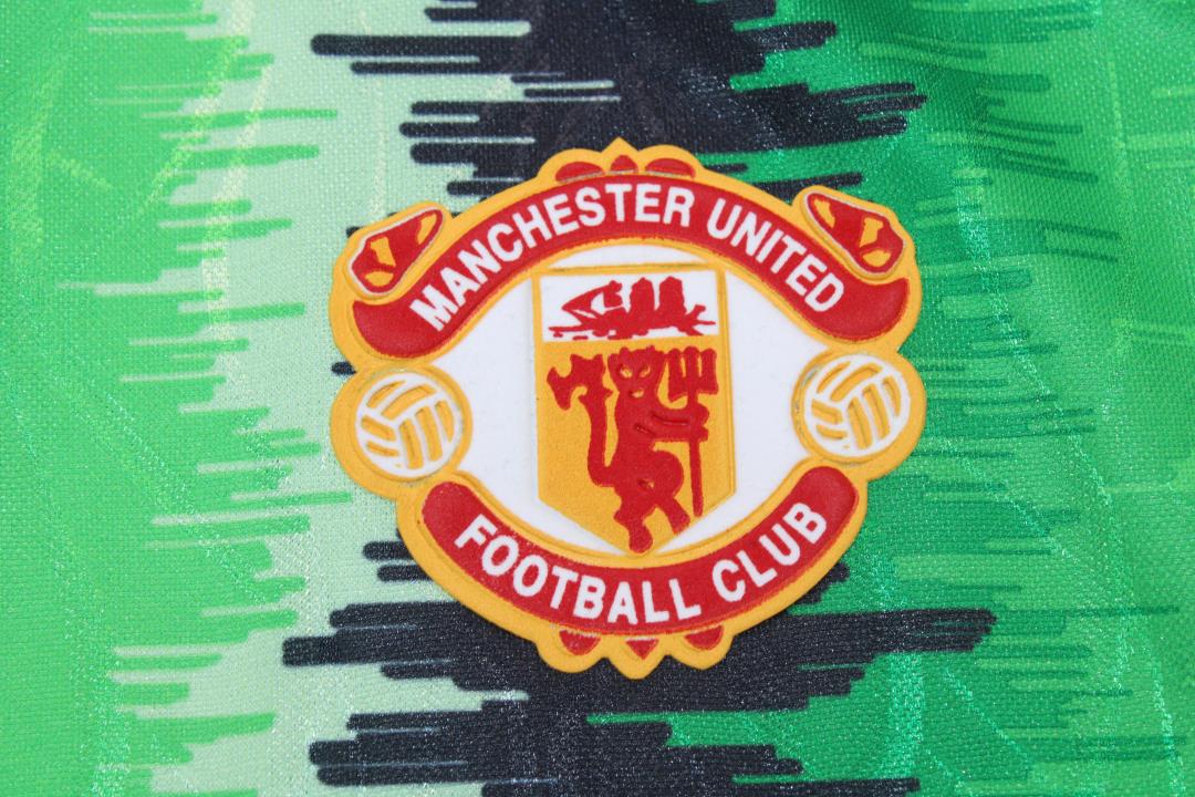 Camisa Manchester United Manga Longa 90/92 - Versão Retrô "Schmeichel" Nº 1 - Imagem 13