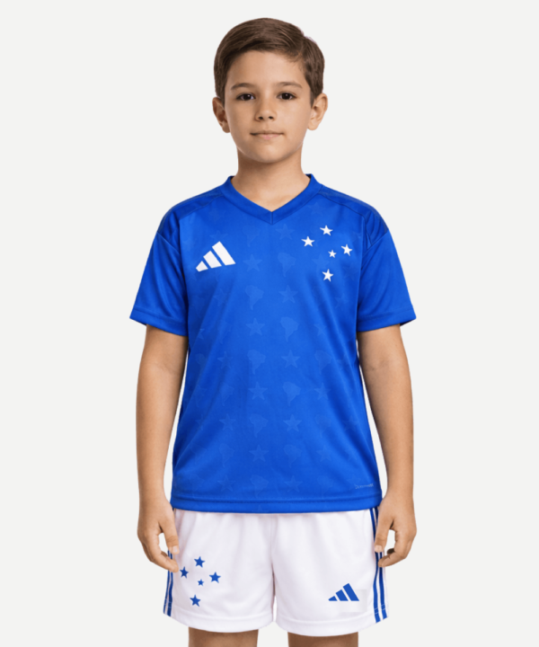 Conjunto Infantil adidas Cruzeiro 2026/27 I