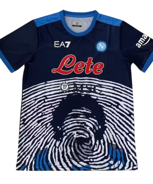 Camisa Retrô Napoli Maradona Versão Dark 21/22