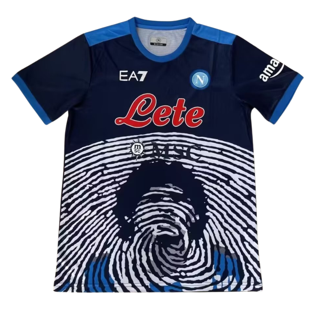 Camisa Retrô Napoli Maradona Versão Dark 21/22