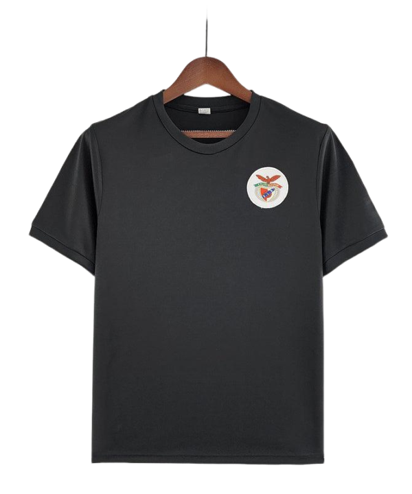 Camisa Benfica Away 1973/74 Retrô Adidas Masculino - Preto
