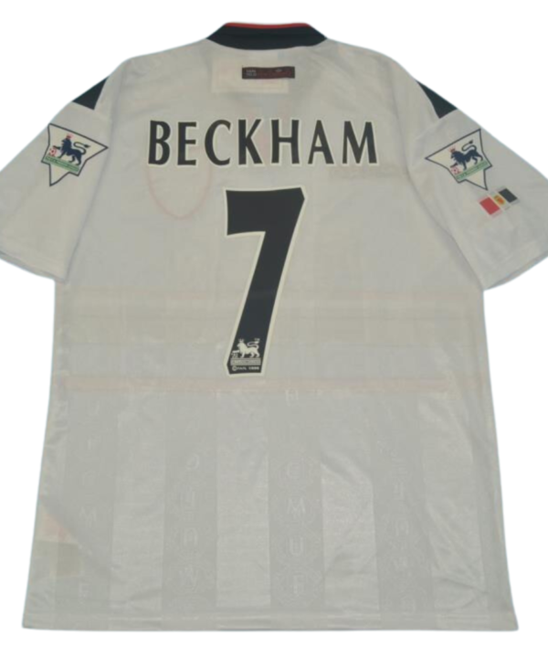 Camisa Manchester United Away 97/99 - Versão Retrô "Beckham" Nº 7