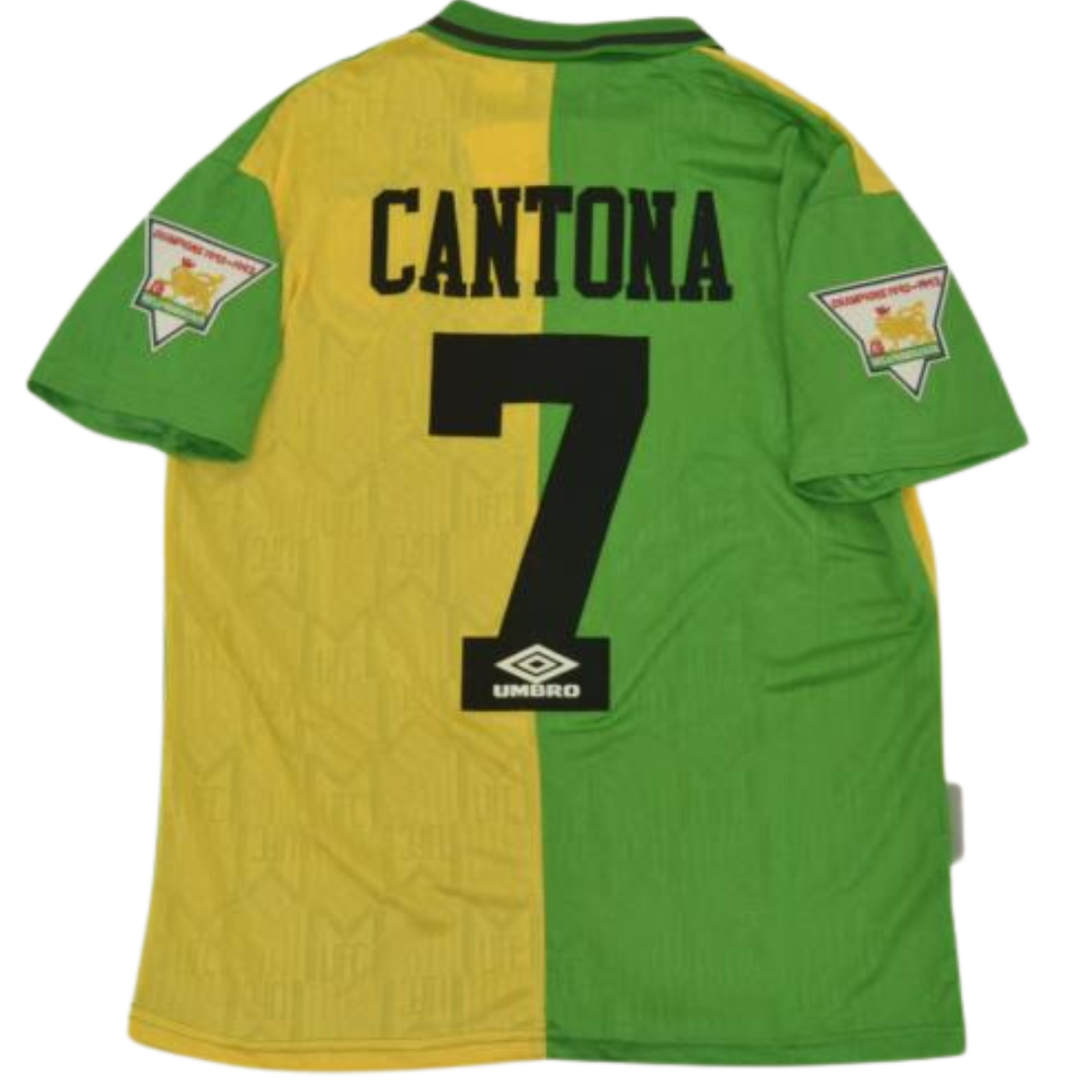 Camisa Manchester United Away 92/94 - Versão Retrô "Cantona" Nº 7