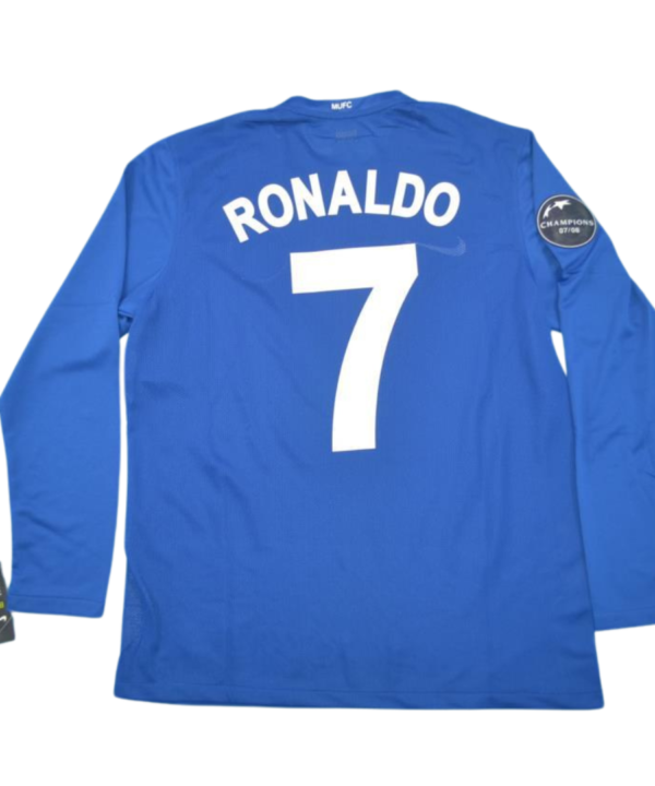 Camisa Manchester United Manga Longa 08/09 - Versão Retrô "Cristiano Ronaldo" Nº 7