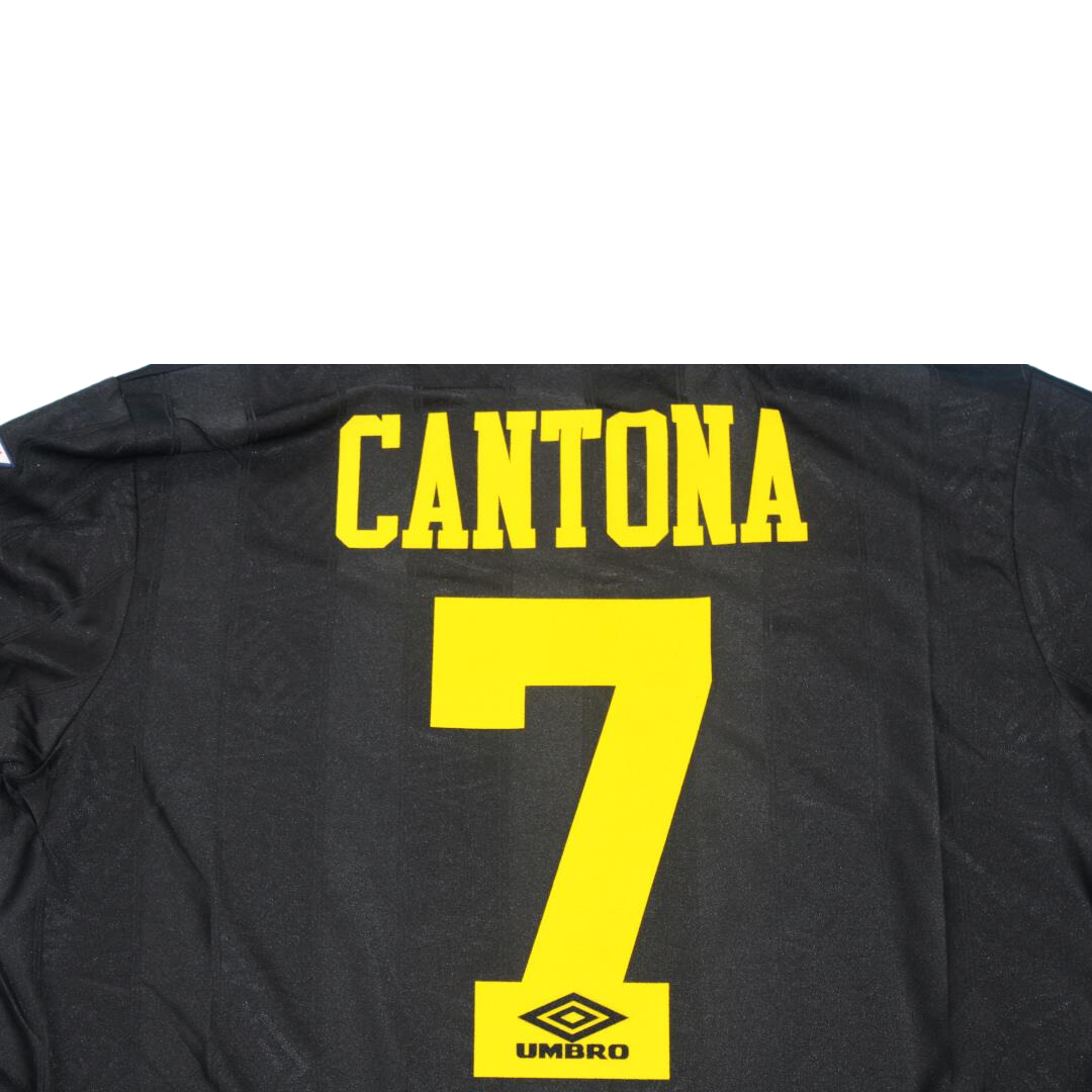 Camisa Manchester United Manga Longa 93/94 - Versão Retrô "Cantona" Nº 7 - Imagem 11