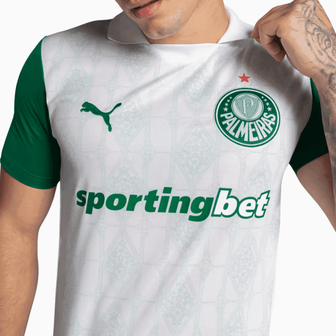 Camisa Puma Palmeiras 2025/26 II - MORENO N° 5 - Imagem 3