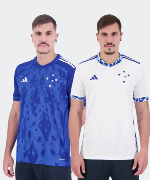 Kit 2 Camisas adidas Cruzeiro 2024/25 I & II