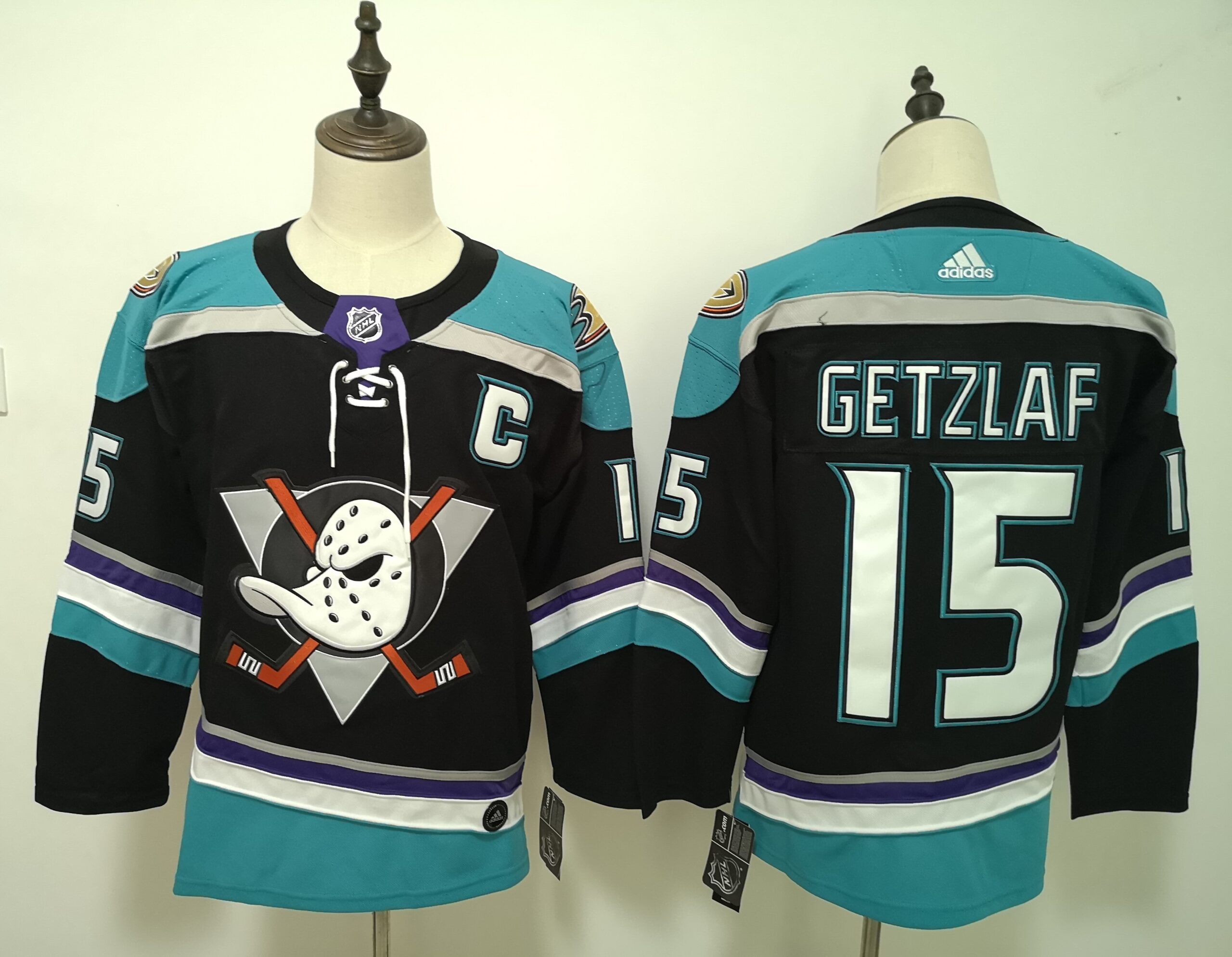 Camisa NHL Anaheim Ducks Jersey Azul - Imagem 2