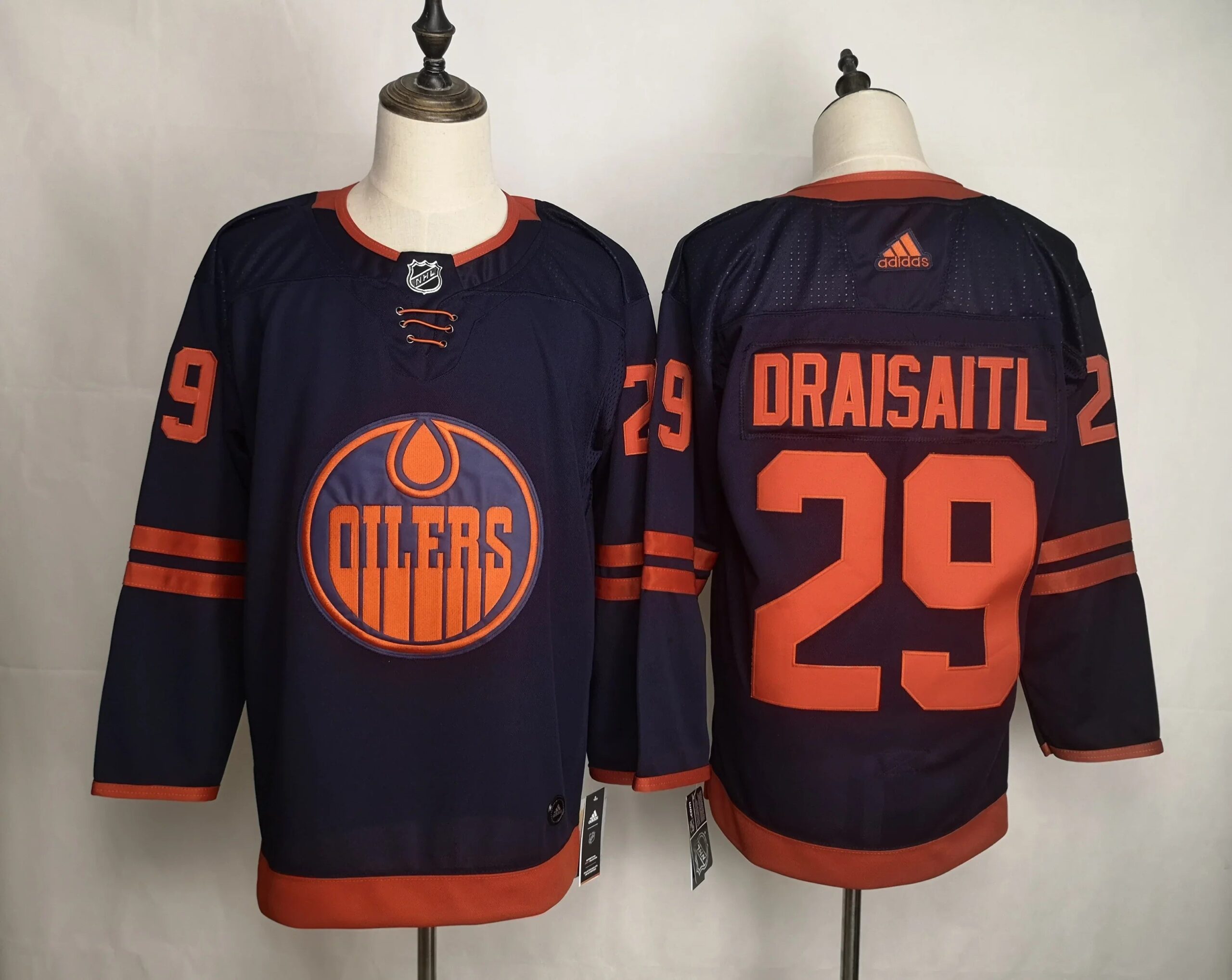 Jersey Edmonton Oilers Azul Marinho - Imagem 3