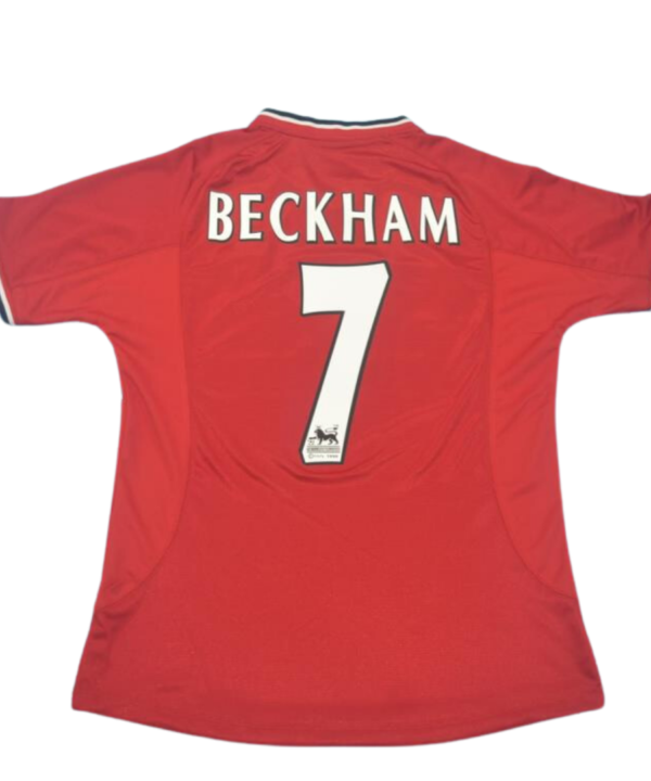 Camisa Manchester United Home 00/02 - Versão Retrô "Beckham" Nº 7