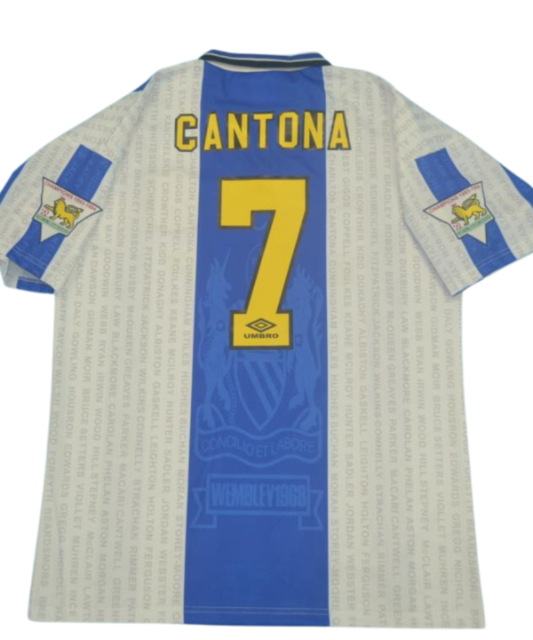 Camisa Manchester United Away 94/96 - Versão Retrô "Cantona" Nº 7