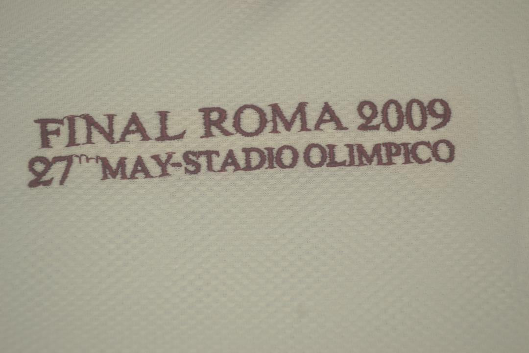 Camisa Manchester United UCL Final 08/09 - Versão Retrô "Berbatov" Nº 9 - Imagem 8