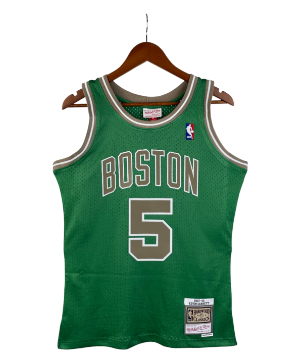 Regata NBA Boston Celtics Mitchell & Ness Authentic Garnett 5 - Verde