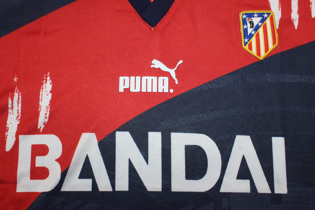Camisa Atlético de Madrid Away 96/97 - Versão Retrô "Simeone" Nº 14 - Imagem 8