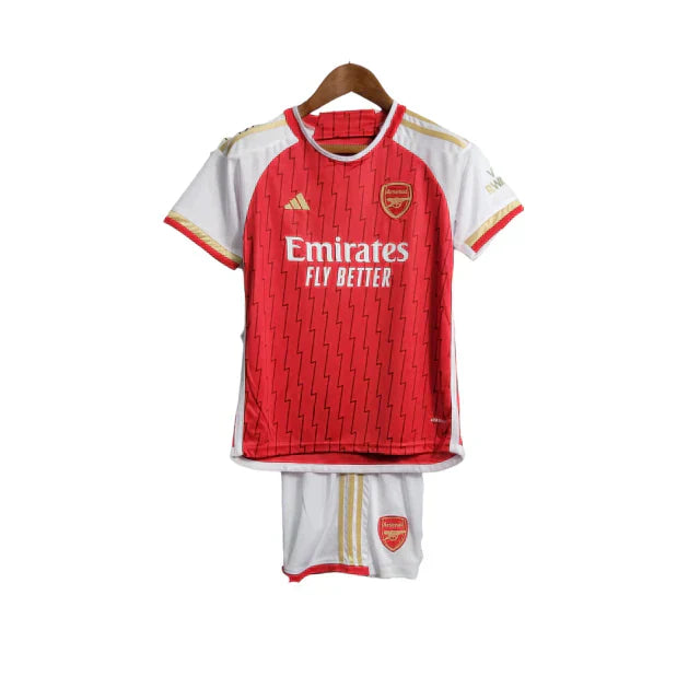 Conjunto Infantil Arsenal Home 23/24 - Vermelho - Imagem 2