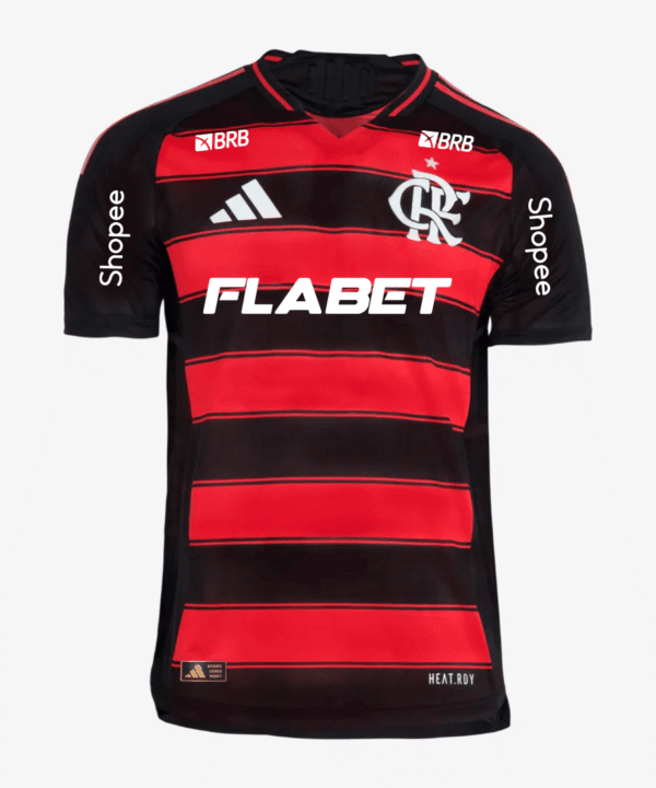 Camisa Adidas Flamengo 2025/26 I Authentic Com Patrocínios