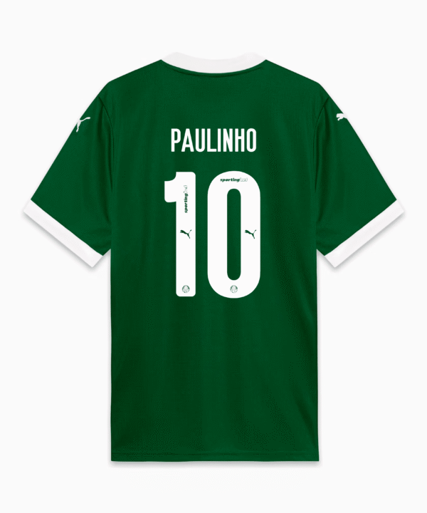 Camisa Puma Palmeiras 2025/26 I - Paulinho N° 10
