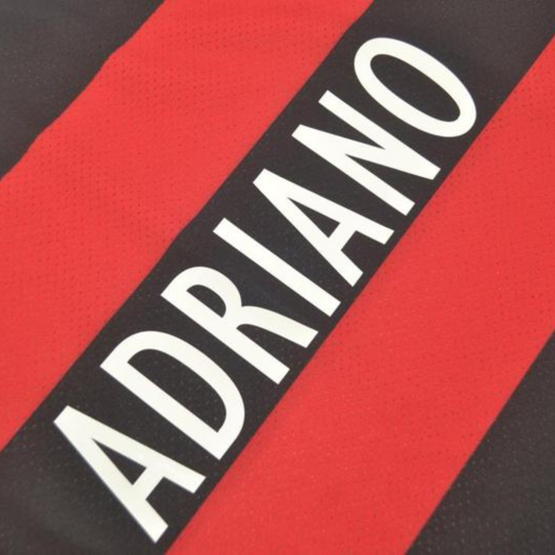 Camisa Flamengo Home 08/09 - Versão Retrô "Adriano" Nº 10 - Imagem 4