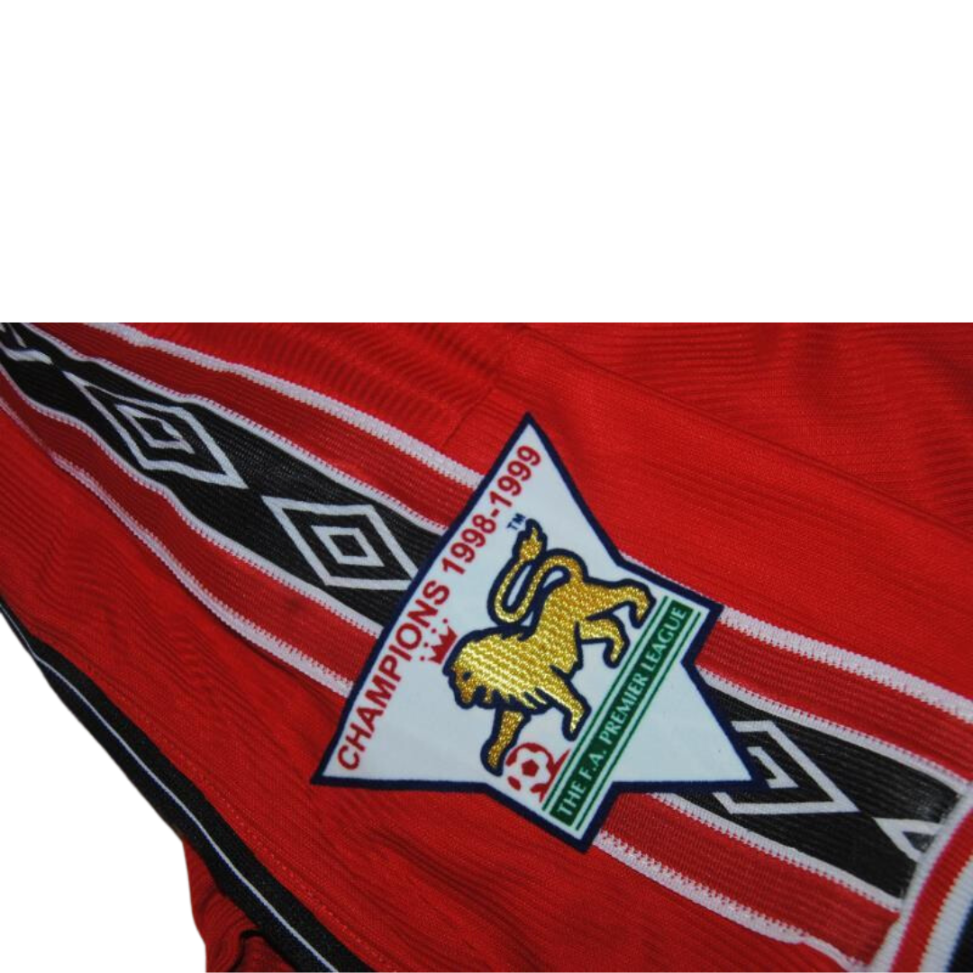 Camisa Manchester United Home 98/99 - Versão Retrô "Beckham" Nº 7 - Imagem 12