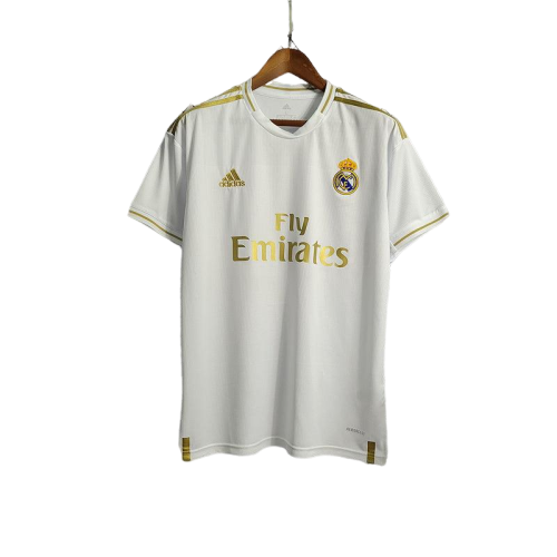 Camisa Real Madrid 2019/20 Adidas Retrô - Branca - Imagem 3