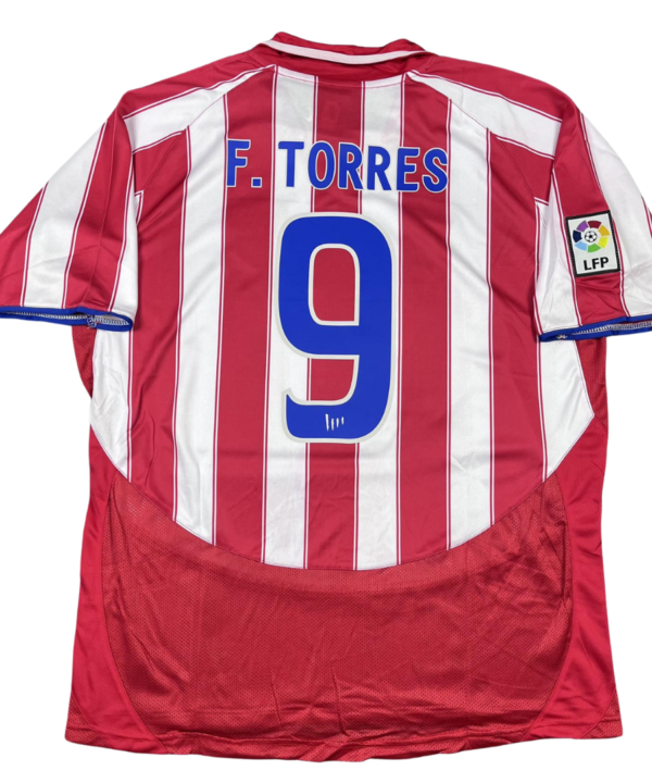 Camisa Atlético de Madrid Home 03/04 - Versão Retrô "F.Torres" Nº 9