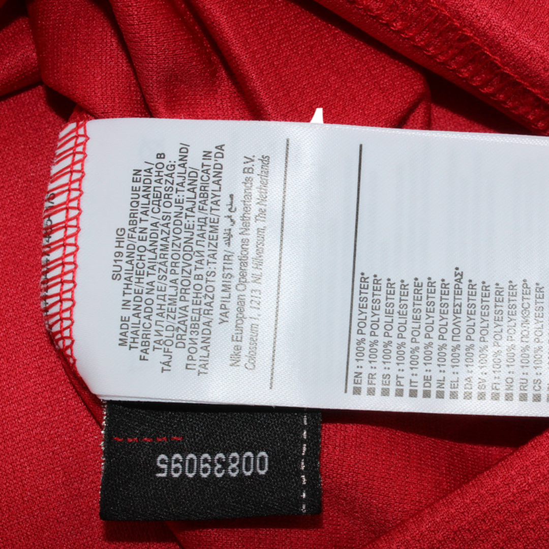 Camisa Manchester United Manga Longa Home 13/14 - Versão Retrô - Imagem 9