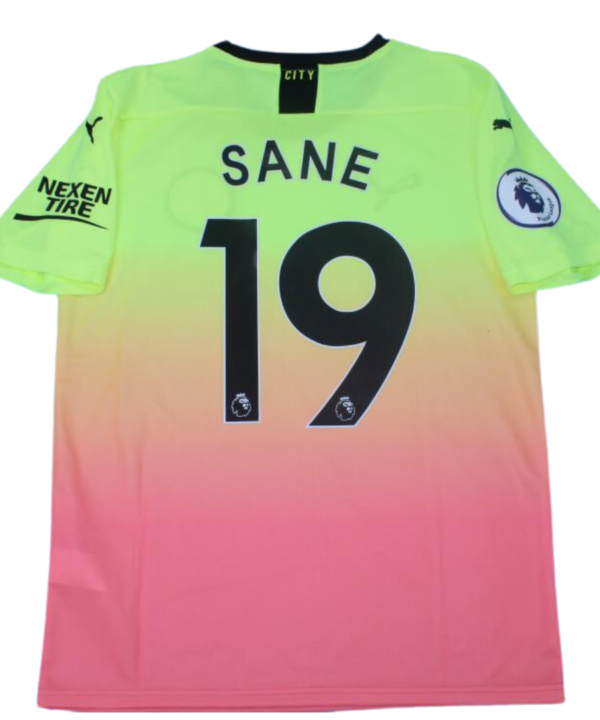 Camisa Manchester City Away 19/20 - Versão Retrô "Sane" Nº 19
