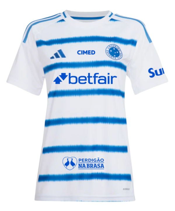 Camisa Feminina adidas Cruzeiro 2025/26 II COM PATROCÍNIOS