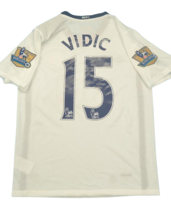 Camisa Manchester United Away 08/09 - Versão Retrô "Vidic" Nº 15