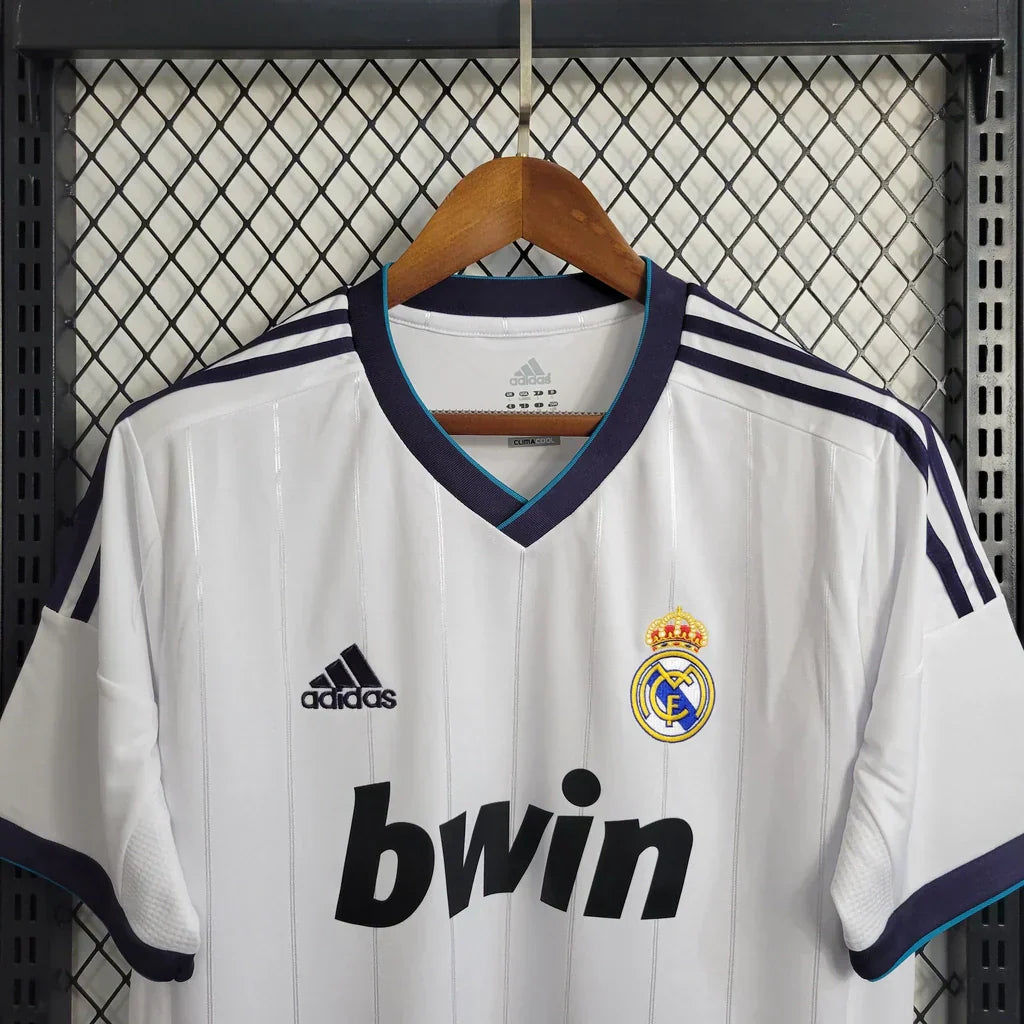 Camisa Retrô Real Madrid I Home Adidas 2012/13 Masculino Branco - Imagem 4
