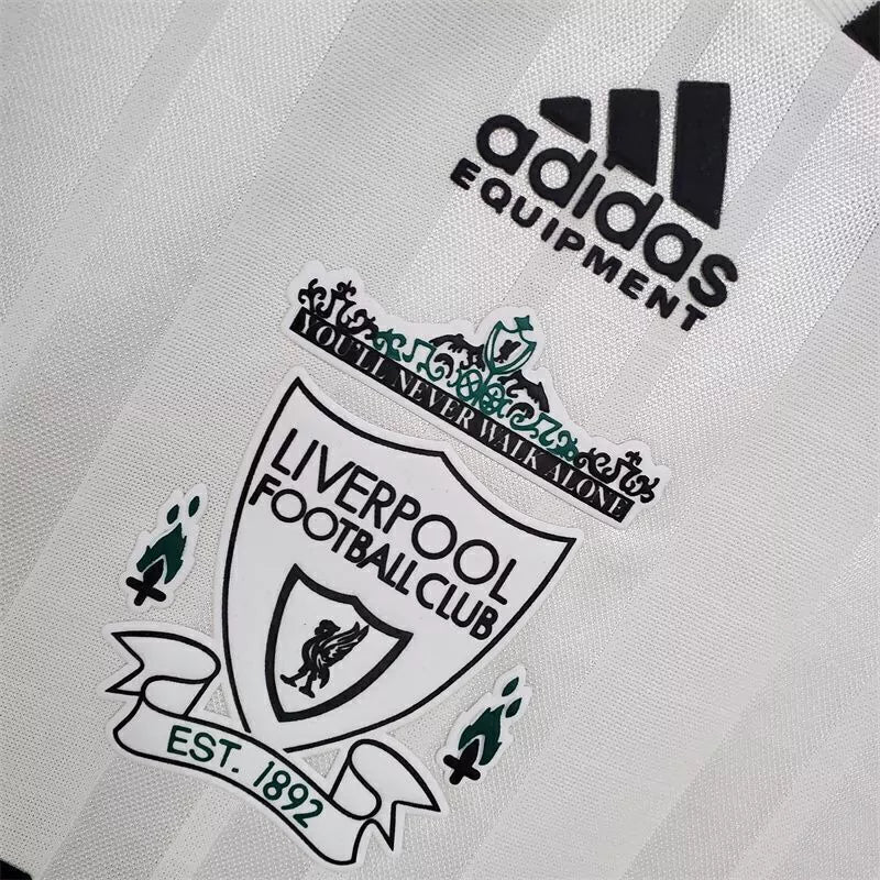 Camisa Retrô Liverpool 1993/95 Adidas Masculino Branco - Imagem 6