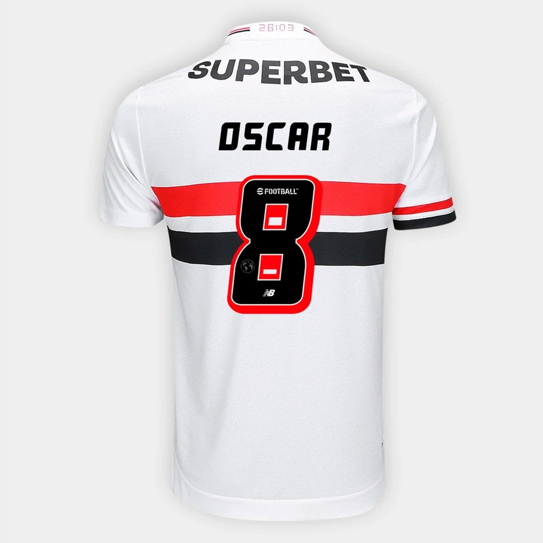 Camisa São Paulo 2025/26 I OSCAR N° 8